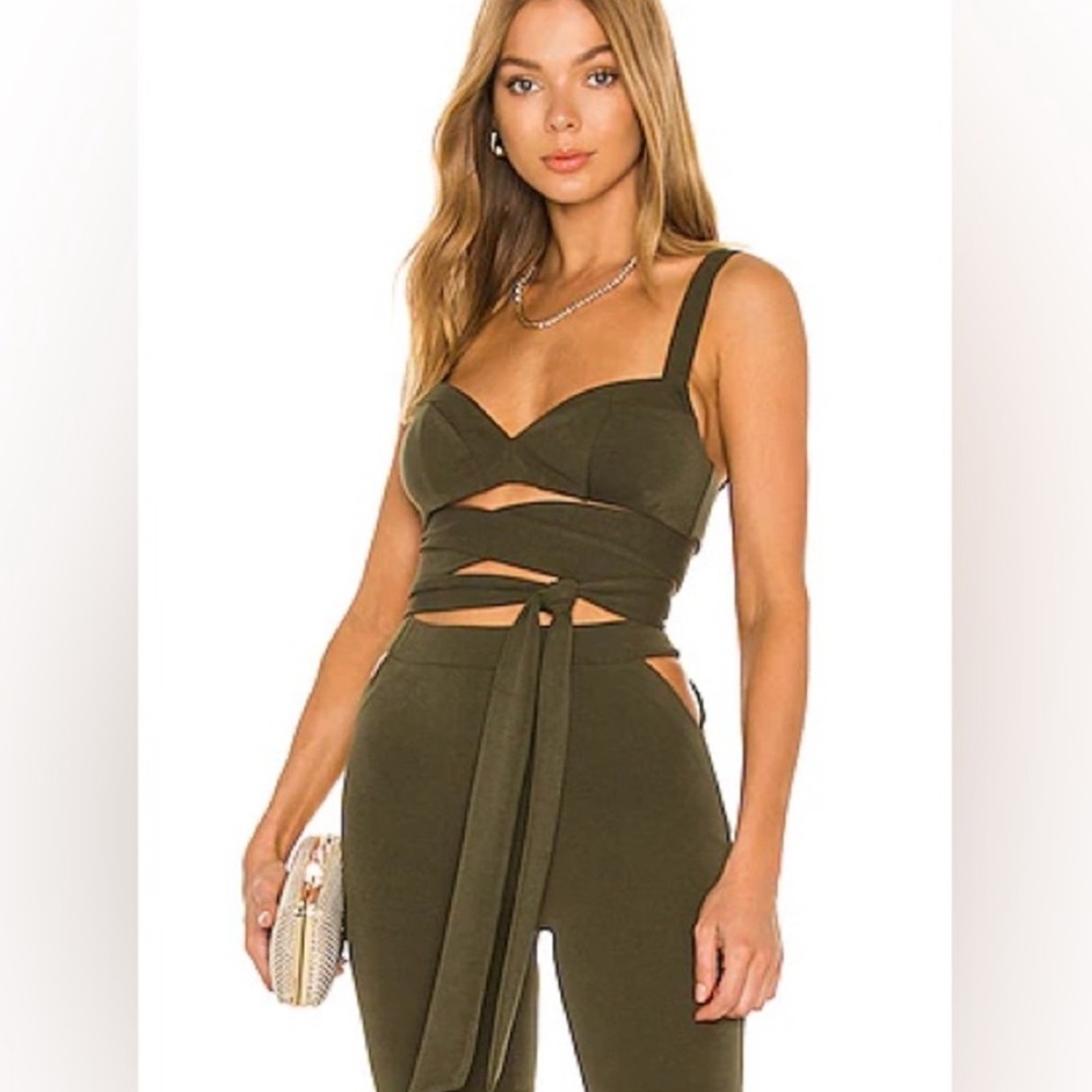 Michael Costello x Revolve Levi Crop Top- SZ XS